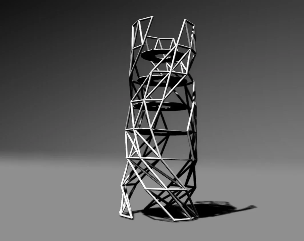 Lighthouse · rotation and twisting study