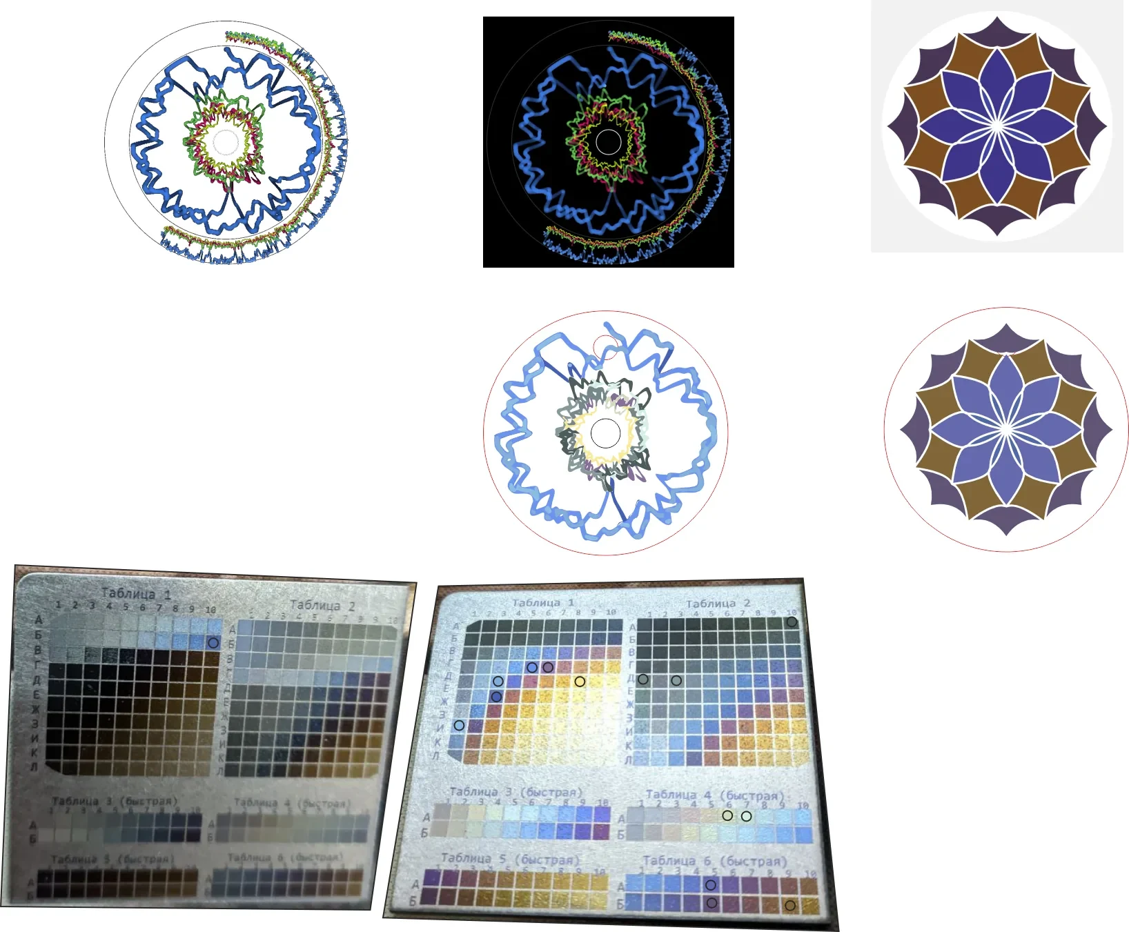 Emomandala · colour palette