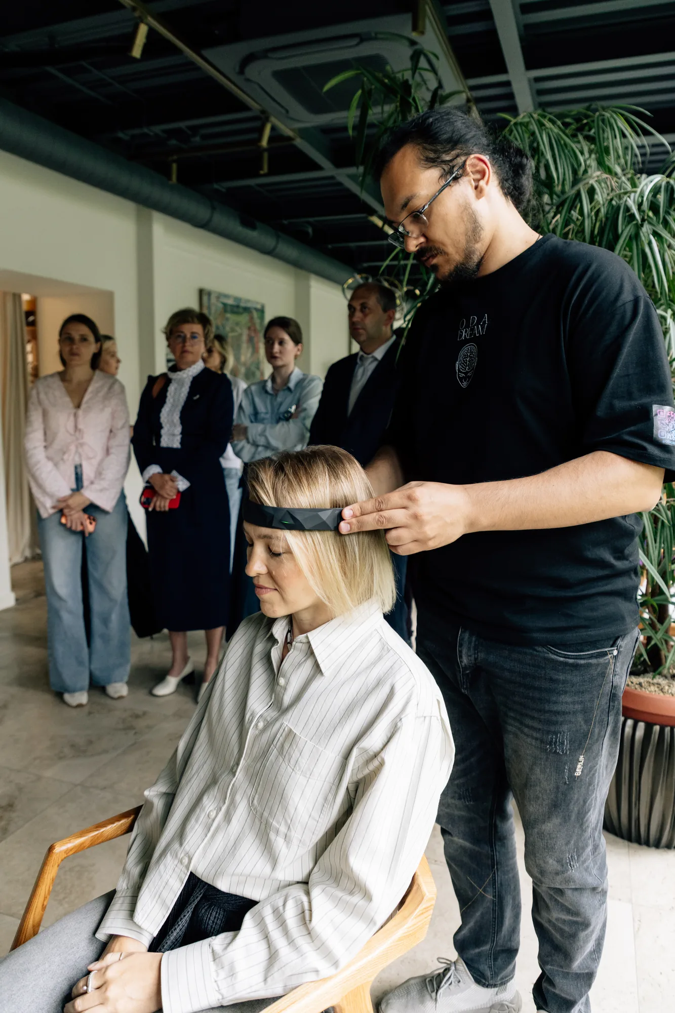Neuromandala · demonstration at Abrau Club, Moscow